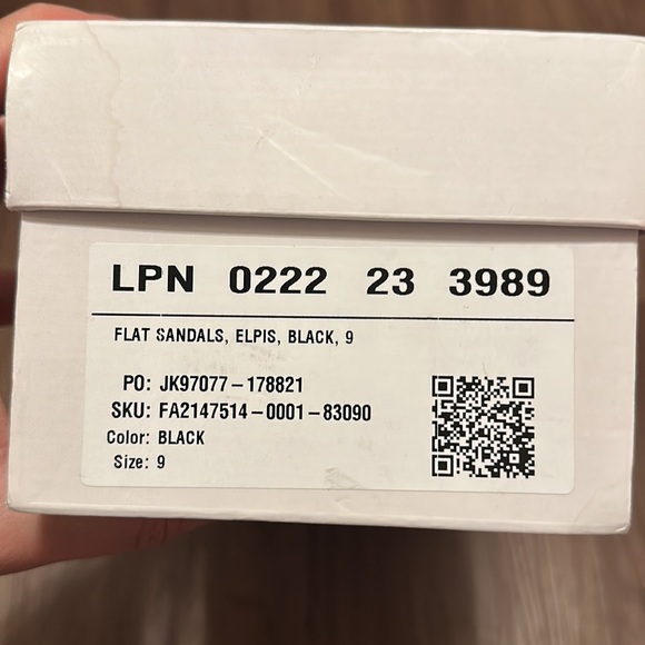 Black sandals - Picture 4 of 4